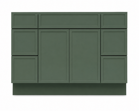42" Palm Thin Rail - 2 Drawers