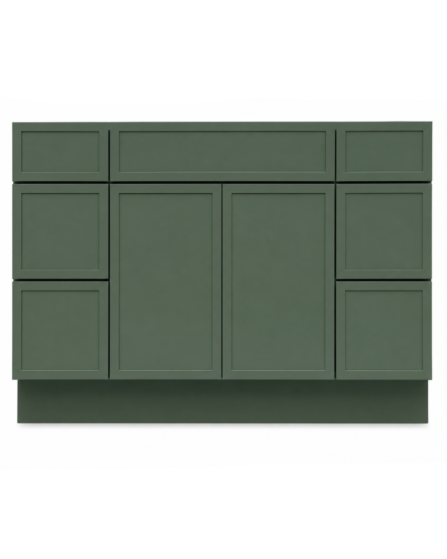 42" Palm Thin Rail - 2 Drawers