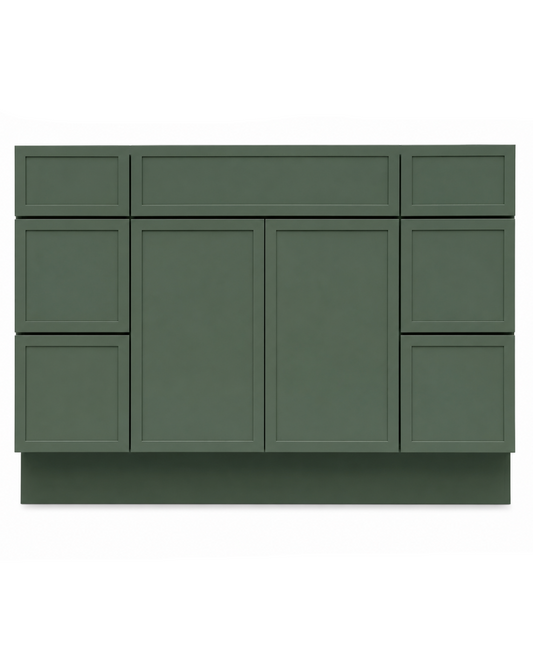 42" Palm Thin Rail - 2 Drawers