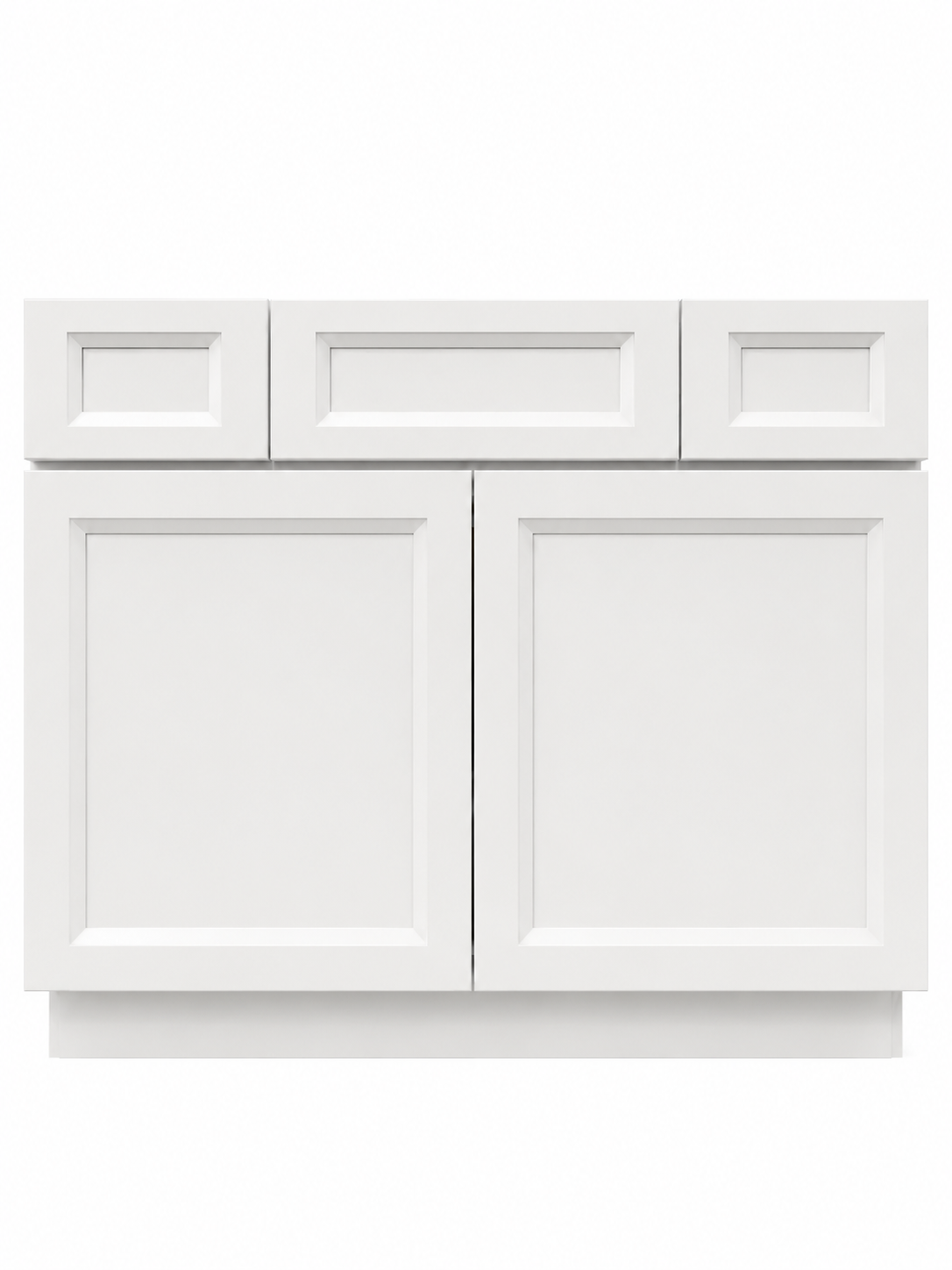 42" Aspen Ice - 2 Drawers