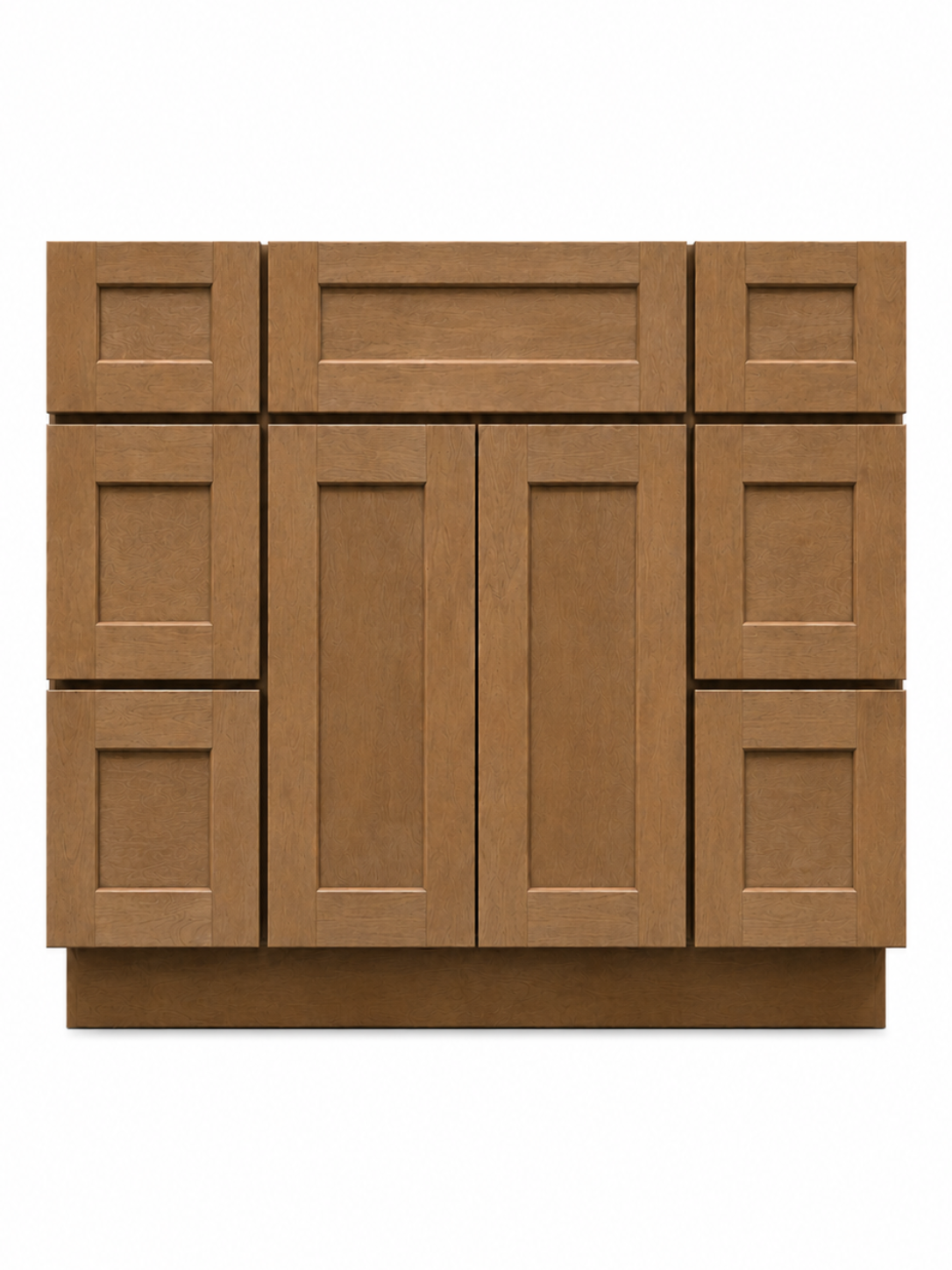 42" Toast Natural - 2 Drawers