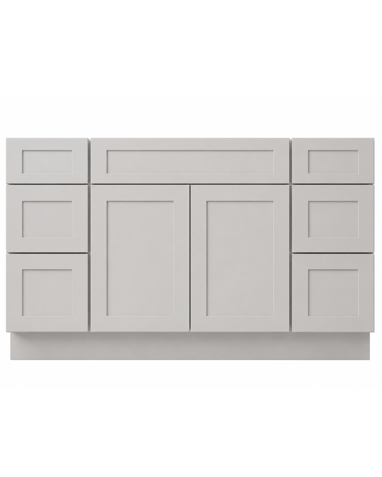 48" Ashen Shaker - 2 Drawers