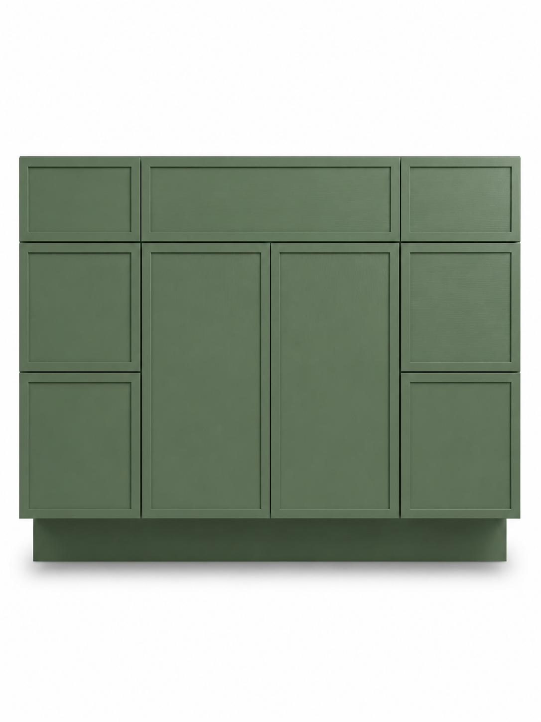 48" Palm Thin Rail - 2 Drawers