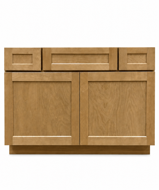 48" Toast Natural - 6 Drawers