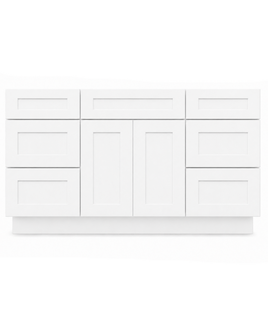 60" Double - White Sun Shaker