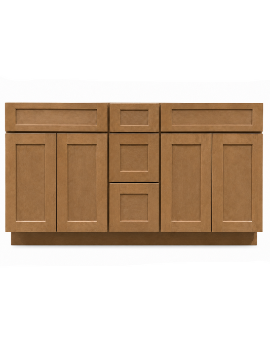 60" Single - Toast Natural