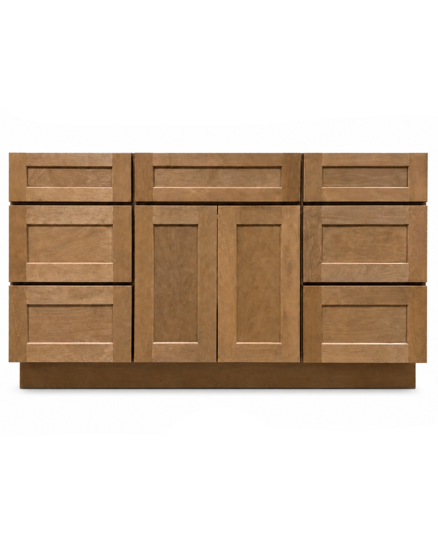 60" Double - Toast Natural