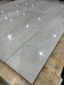 San Origin - Polished Concrete Snow 12"x24"