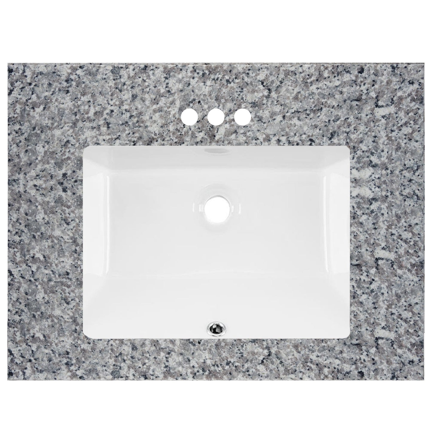 31" de ancho x 22" de profundidad encimera prefabricada Swan Grey 2 cm 5694