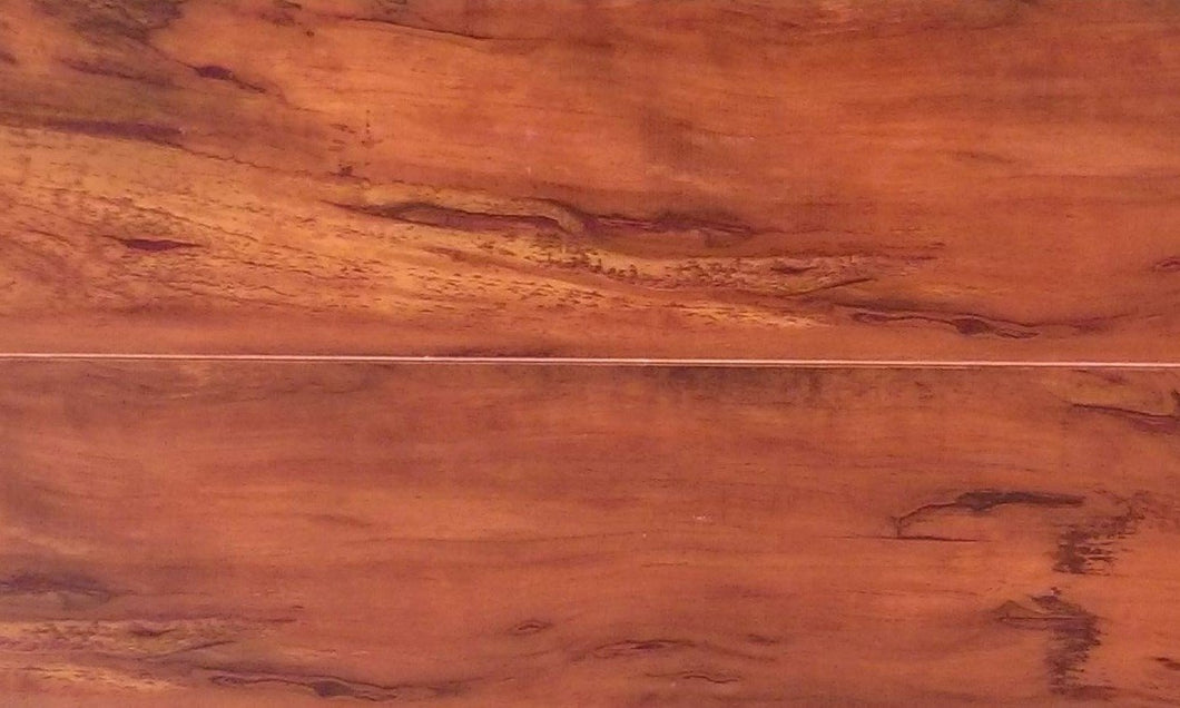 12mm Handscraped Cinnamon Laminate Wood Flooring