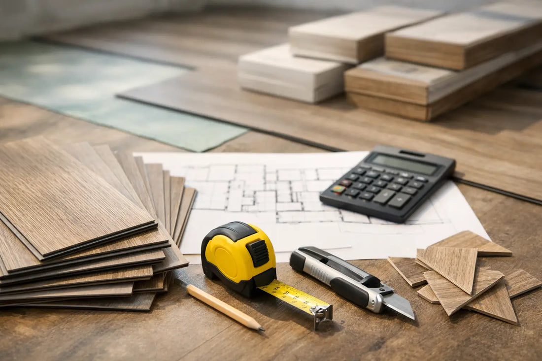 How to Calculate Vinyl Plank Waste Before You Buy