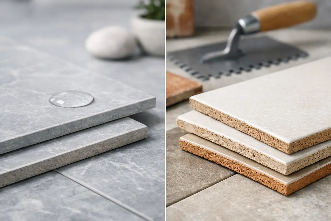 Porcelain Tile Versus Ceramic Tile Compared