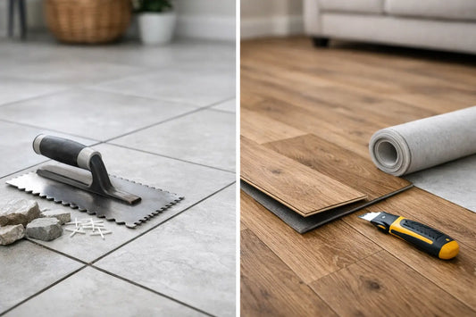 Tile Flooring Versus Vinyl Flooring Compared