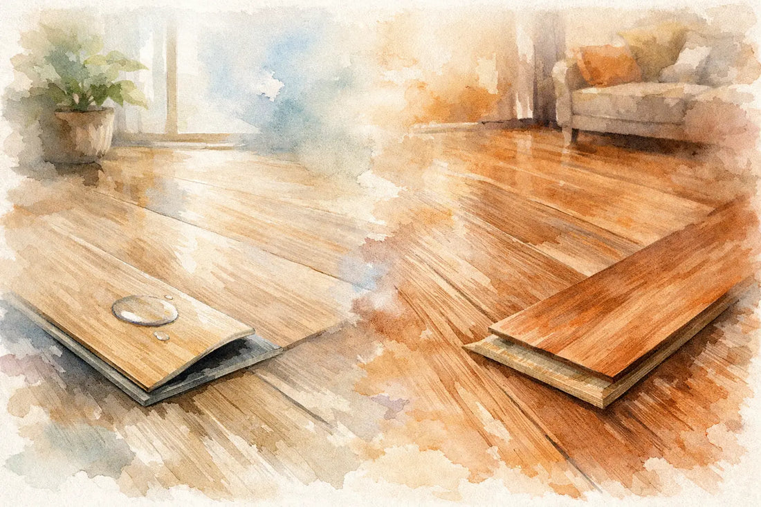 What’s the Difference Between Luxury Vinyl Flooring and Laminate Flooring?