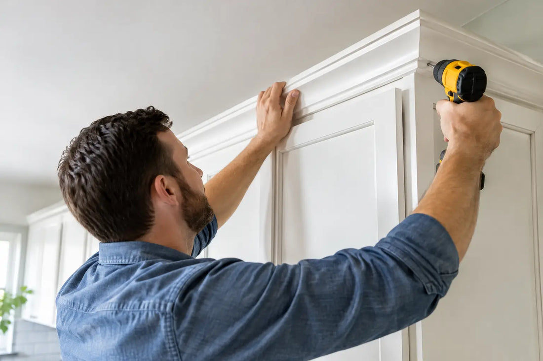 How to Install Cabinet Crown Molding Right