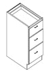 3 DRAWER BASE CABINET
