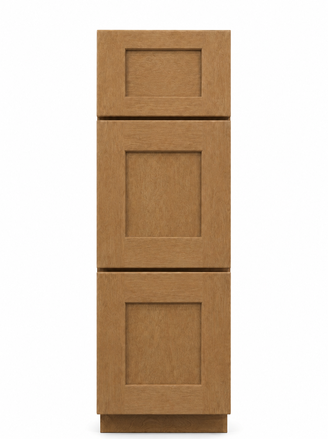 12" Toast Natural - 3 Drawer Base