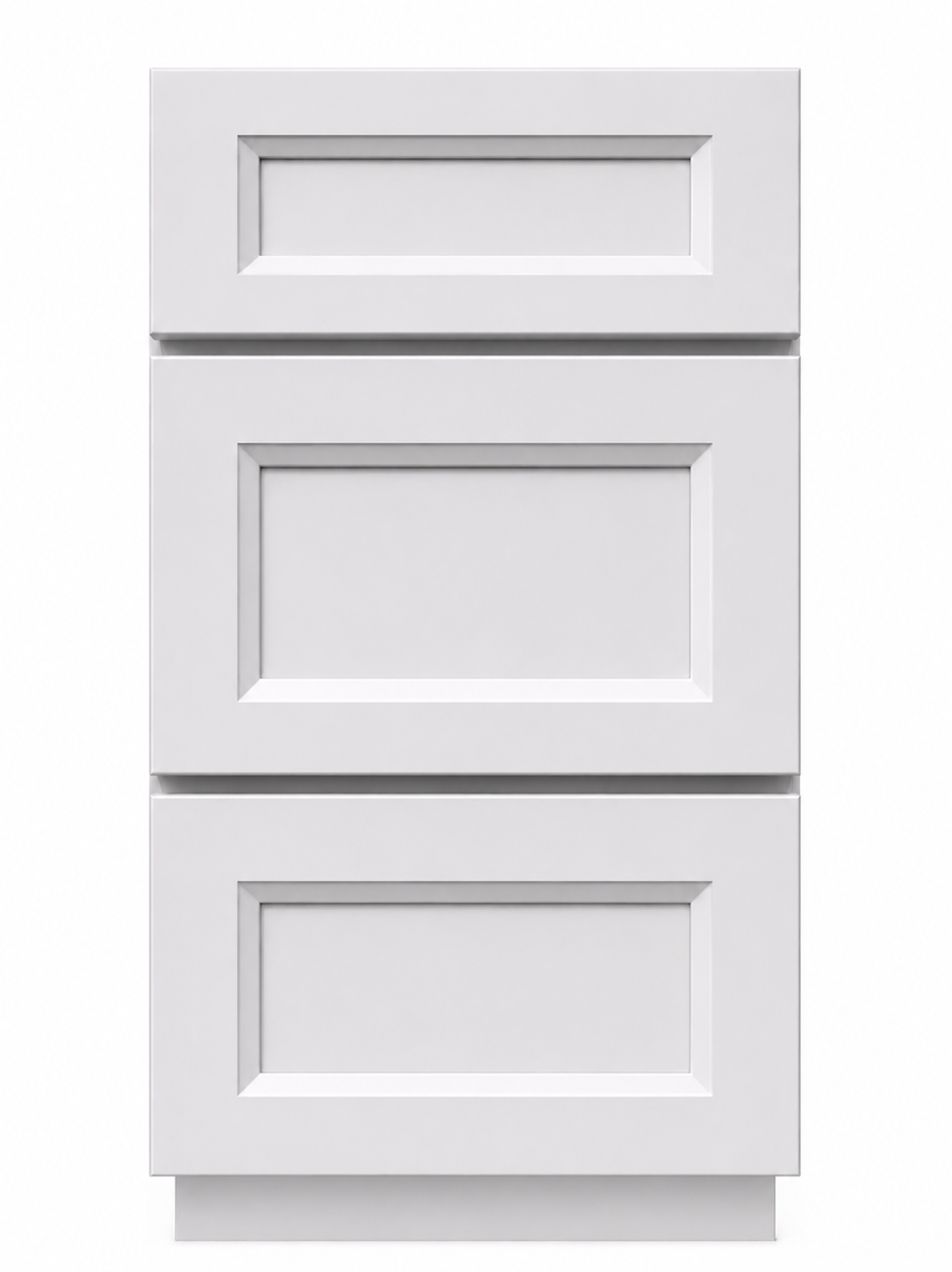 18" Aspen Ice - 3 Drawer Base