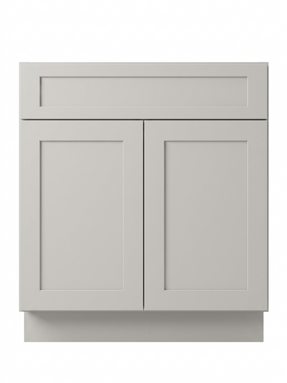 30" Ashen Shaker - 2 Drawers Left