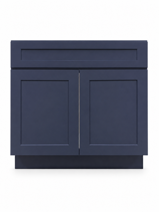 36" Navy Shaker