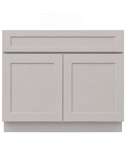 36" Ashen Shaker - 2 Drawers Right