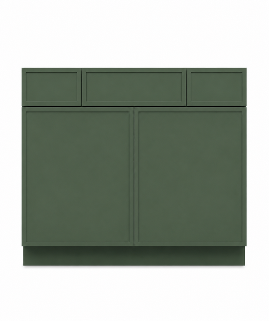 42" Palm Thin Rail - 2 Drawers