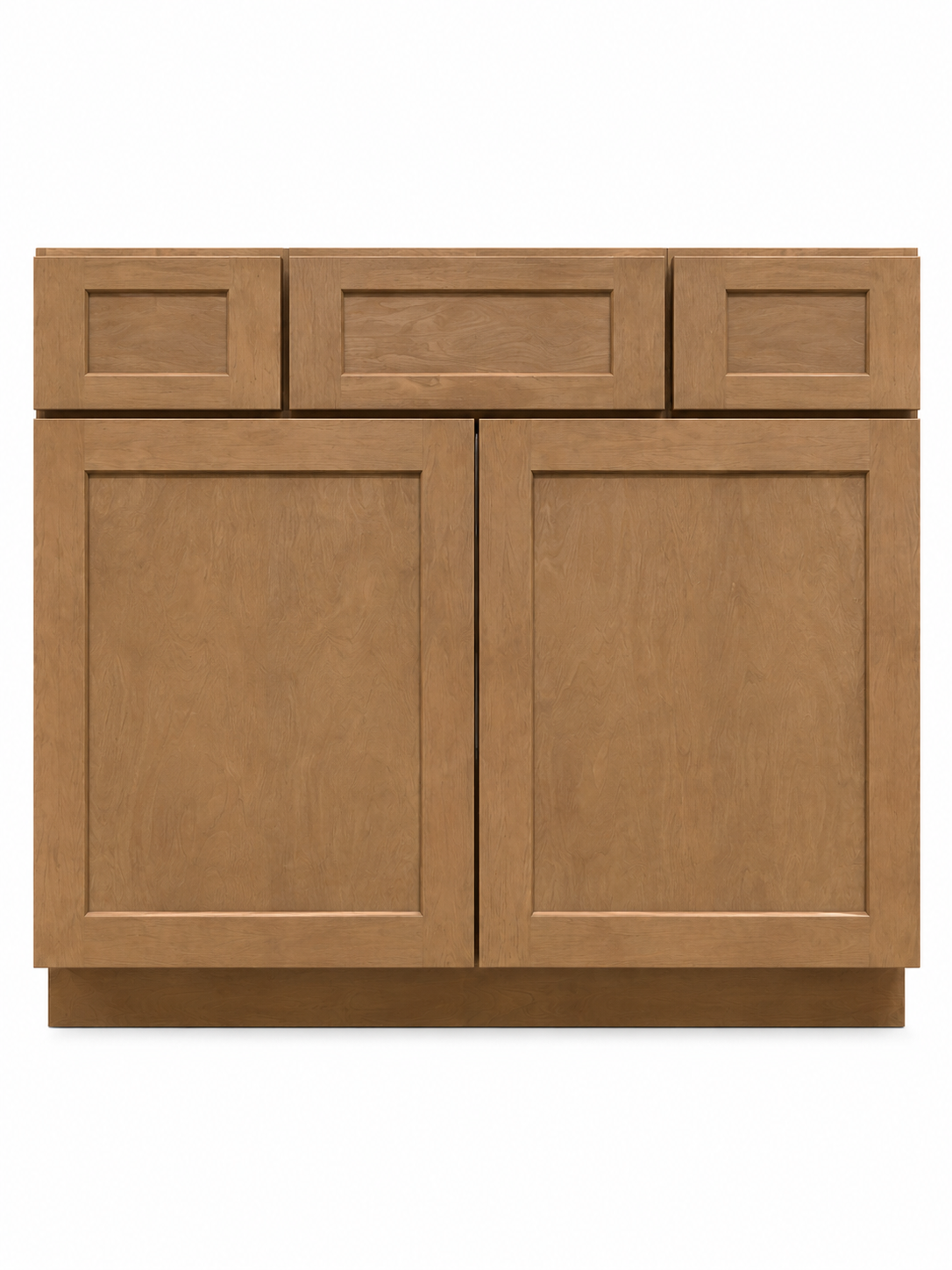 42" Toast Natural - 2 Drawers