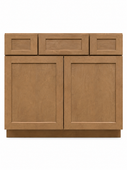 42" Toast Natural - 6 Drawers