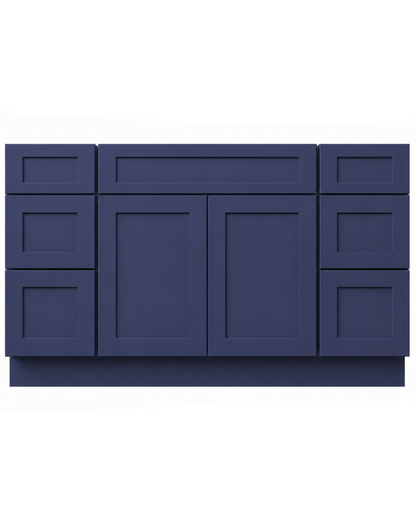 48" Navy Shaker - 2 Drawers