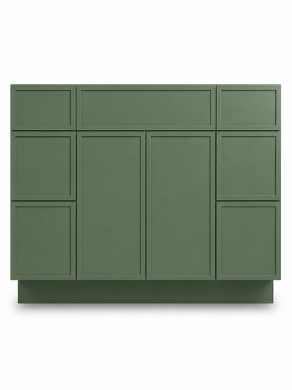 48" Palm Thin Rail - 2 Drawers