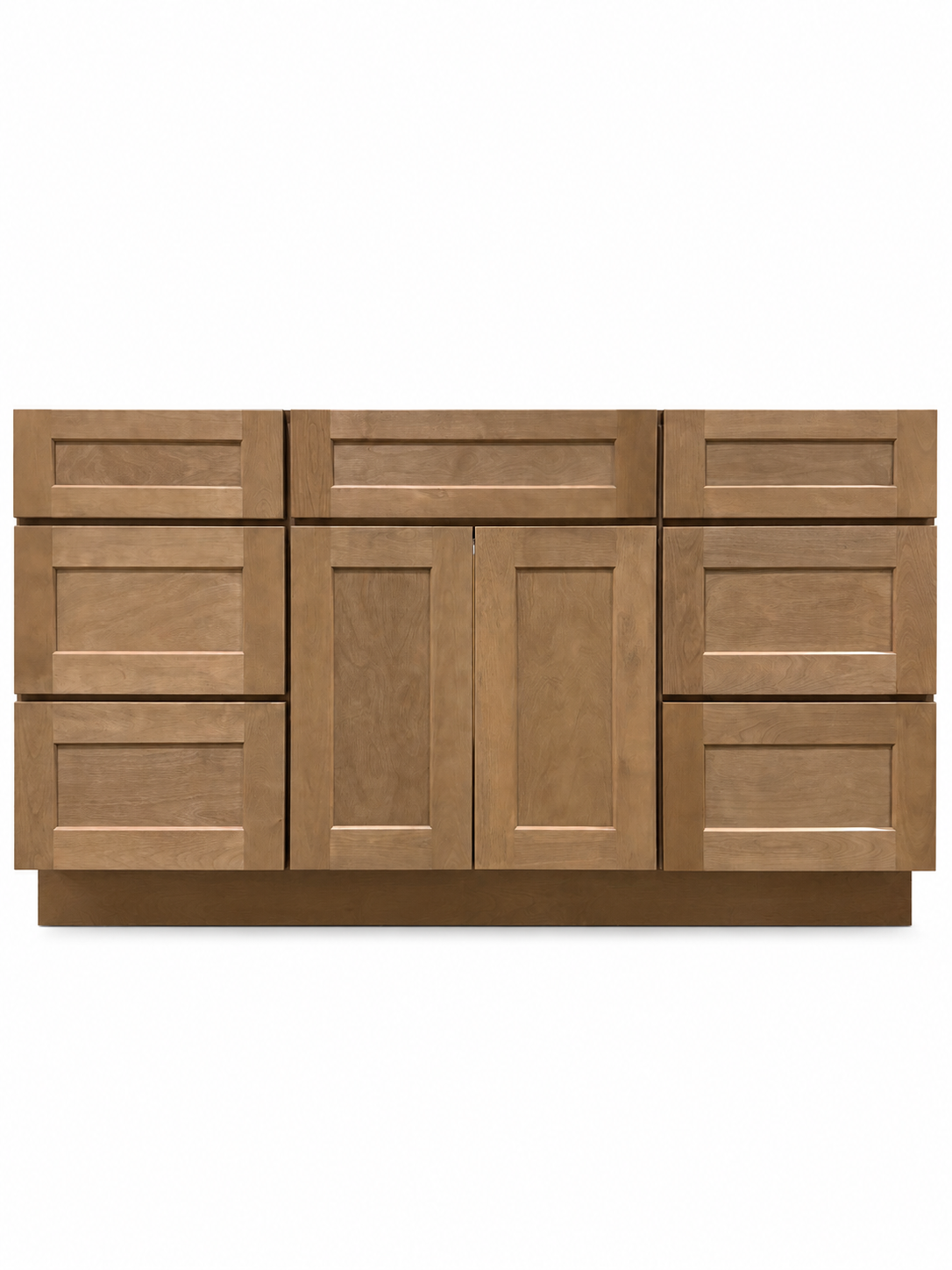 60" Single - Toast Natural