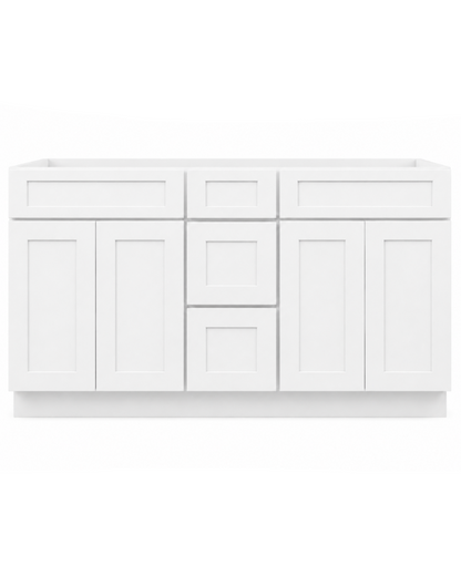 60" Double - White Sun Shaker