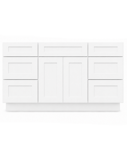 60" Double - White Sun Shaker