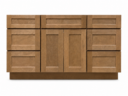 60" Double - Toast Natural