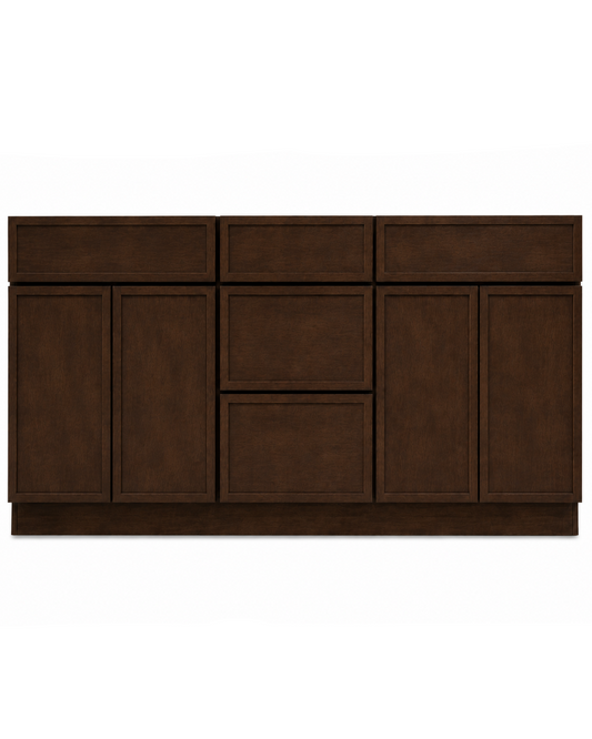 72" Espresso Thin Rail
