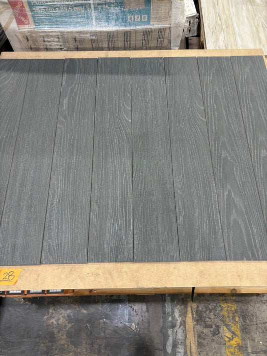 San Origin - Daytona Anthracite 6"x36"