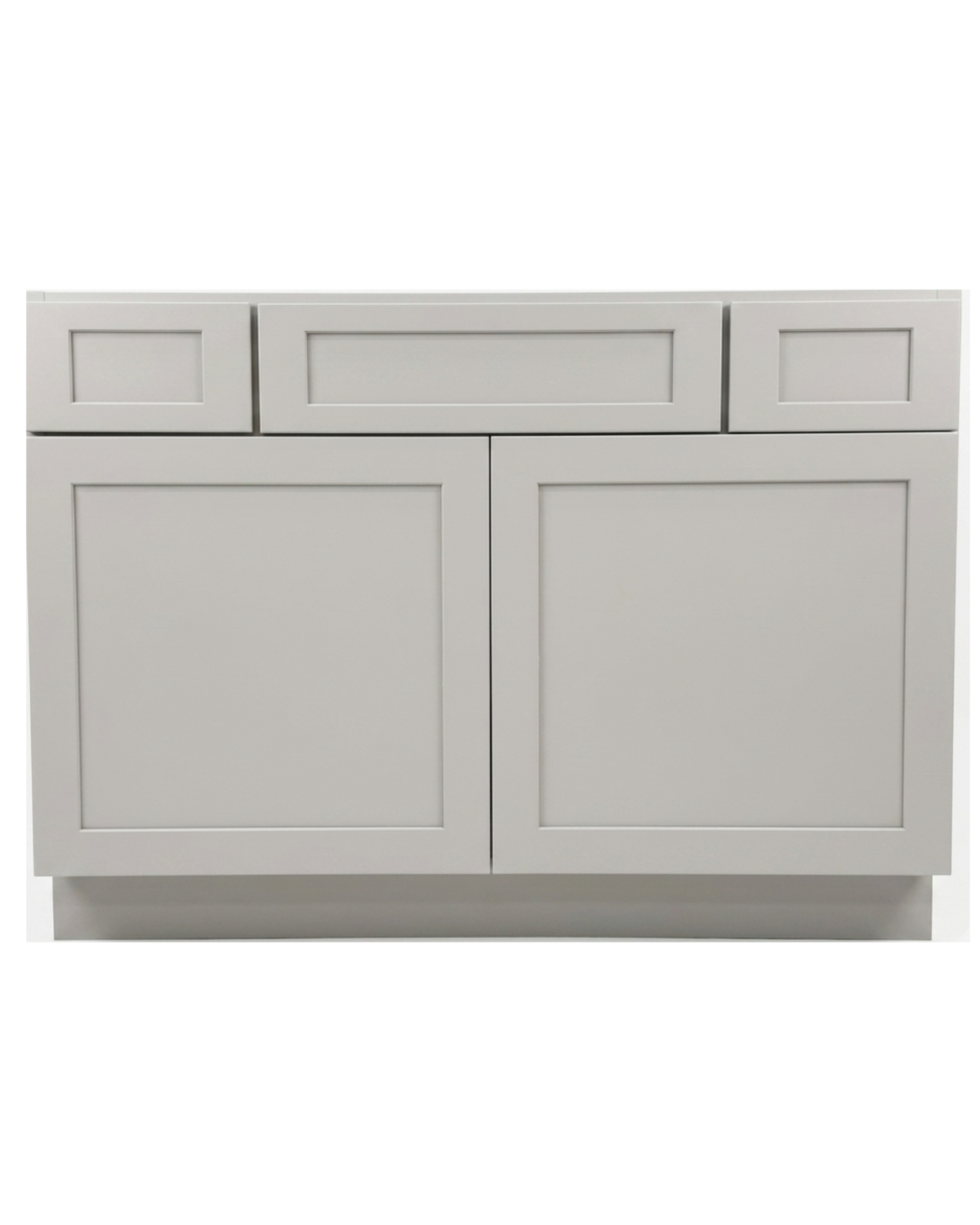 48" Ashen Shaker - 2 Drawers