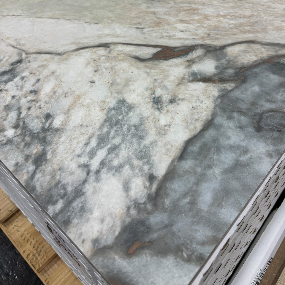 Geotiles - Margot Blue 48"x48"