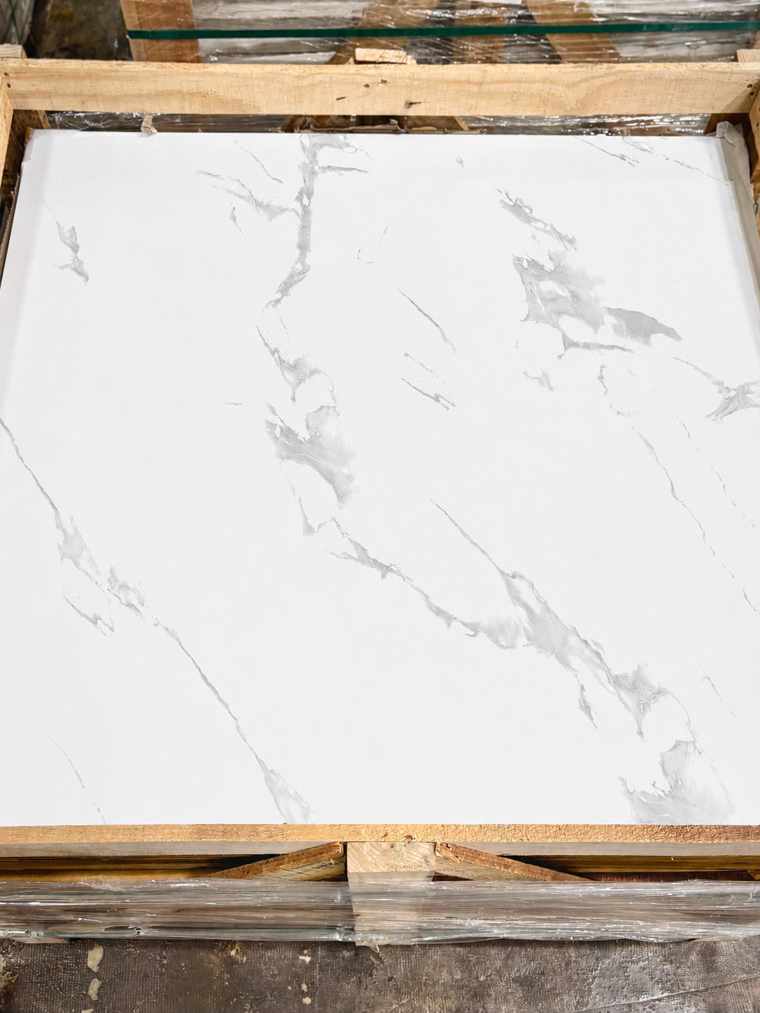 DAV - Marble Cloud 48"x48"