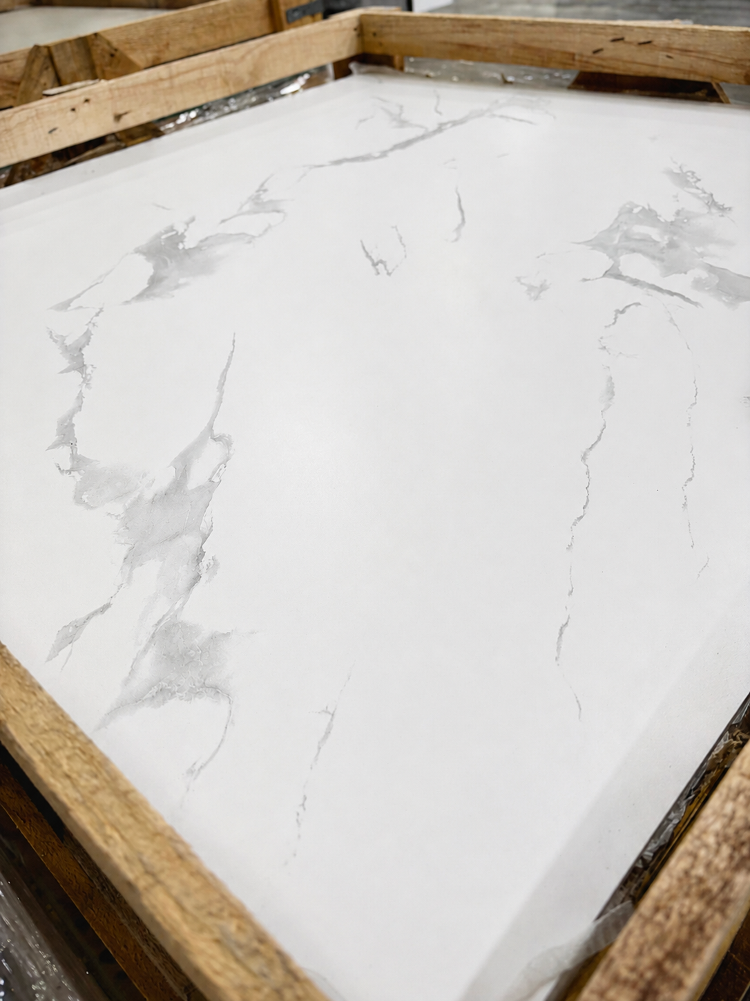 DAV - Marble Cloud 48"x48"