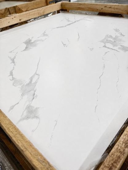 DAV - Marble Cloud 48"x48"