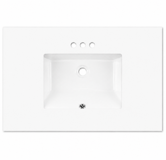 Pure White 43"