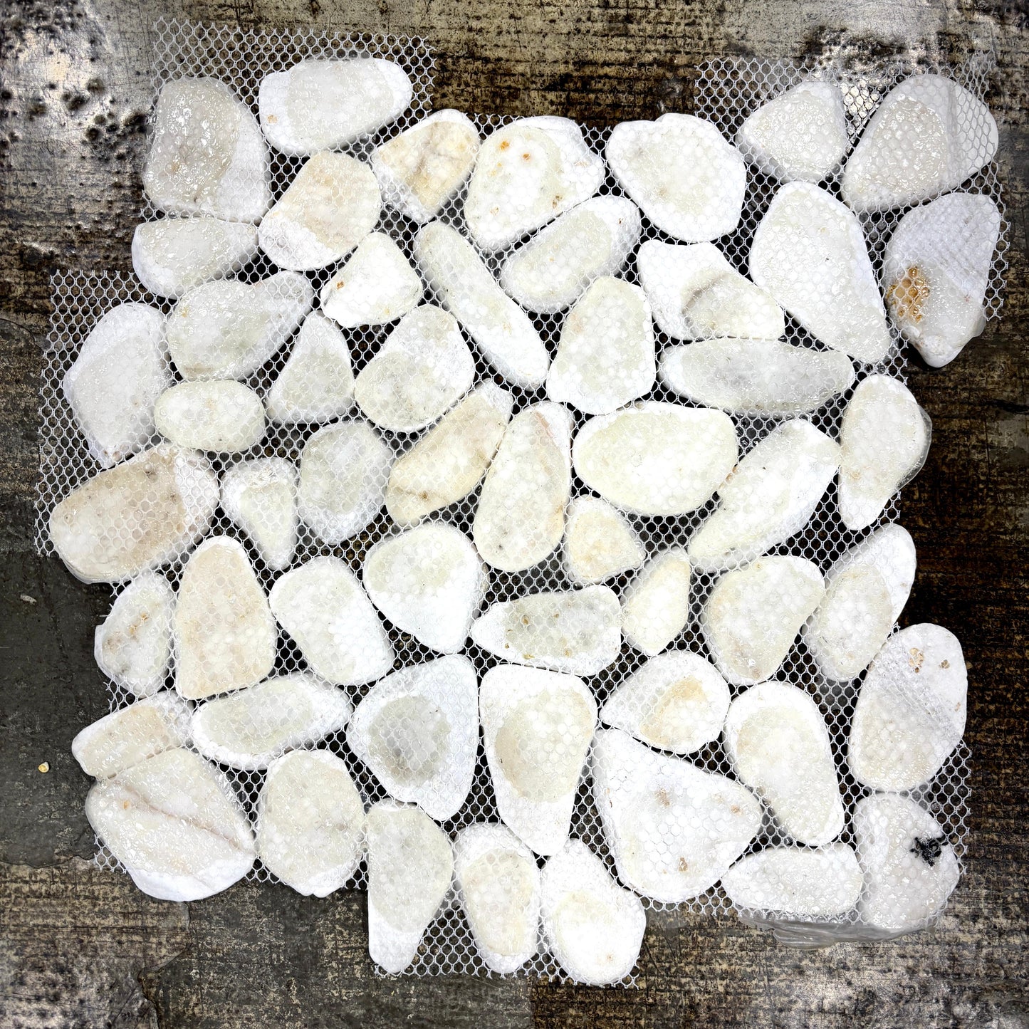 WEN Mosaics - Snow White Polished