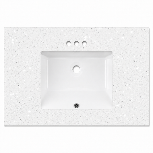 Sparkling White 37"