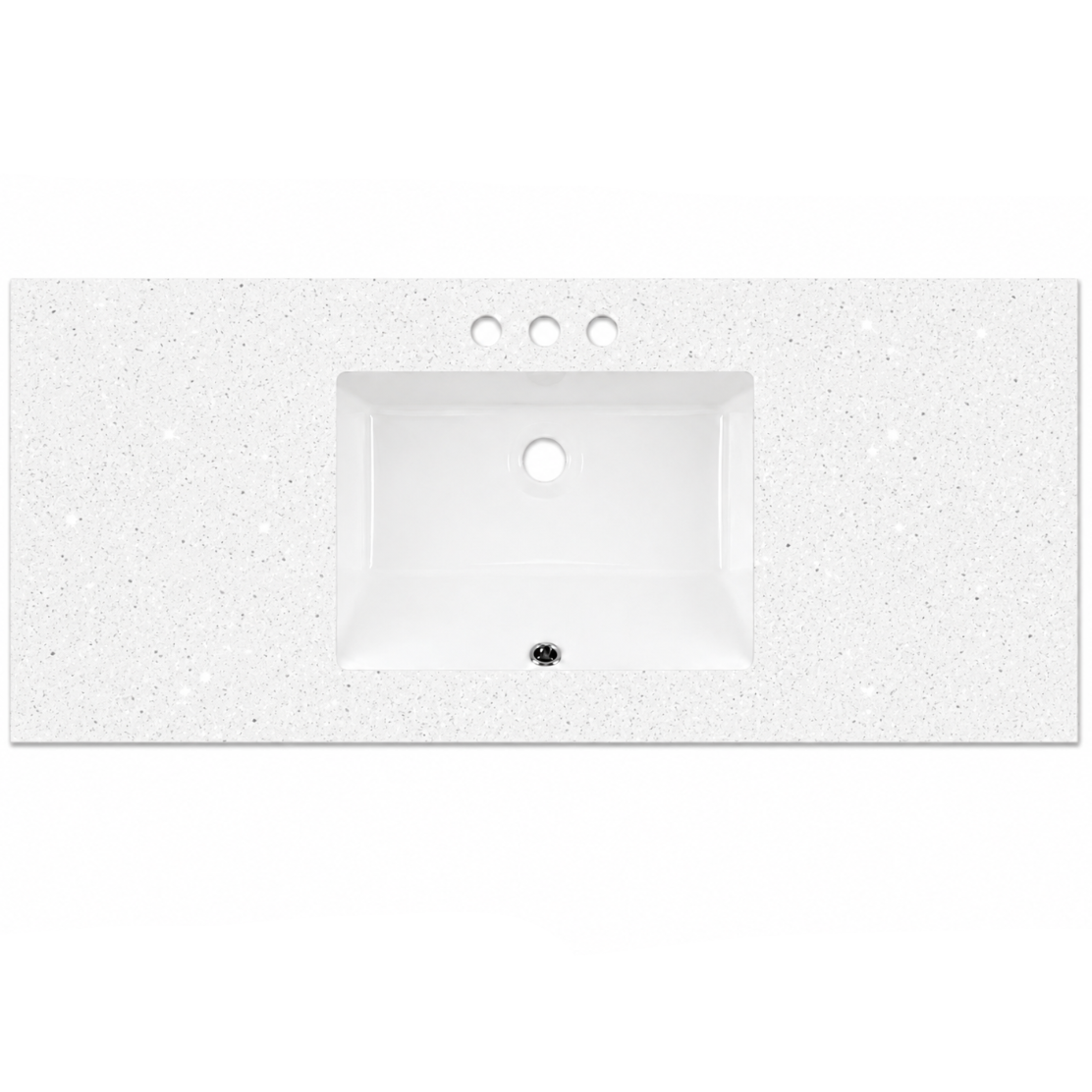 Sparkling White 49"