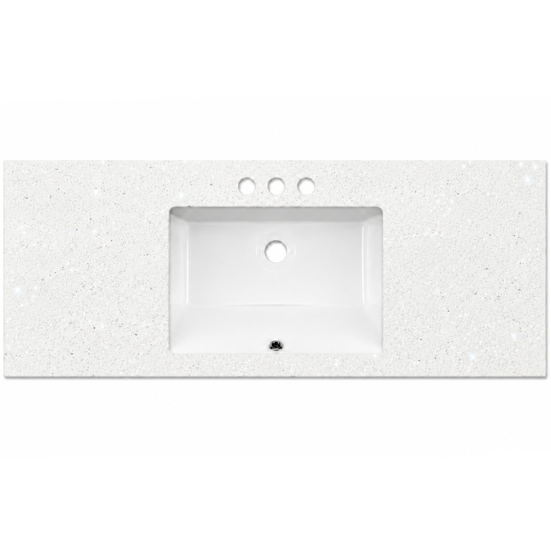 Sparkling White 61" Single