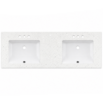 Sparkling White 73"