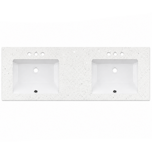 Sparkling White 73"