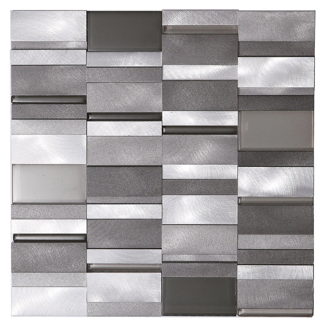 Aluminum LF2-030 12x12 Mosaic Tile
