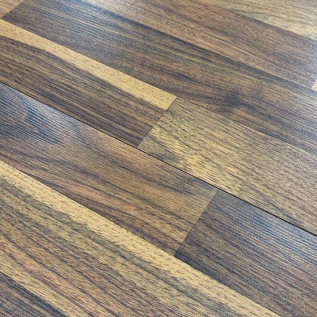 Load image into Gallery viewer, Prestige - Utah Walnut Laminate Wood Flooring